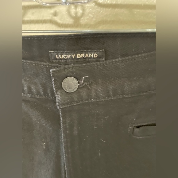 ✨Lucky Brand Black Denim Wide Leg Size 2/26 - Picture 3 of 9